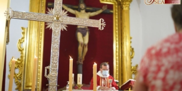 Misa por la Exaltación de la Cruz en la Hermandad del Perdón