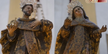 Nuevos nimbos de plata para San Felipe Benicio y Santa Juliana Falconieri de Servitas