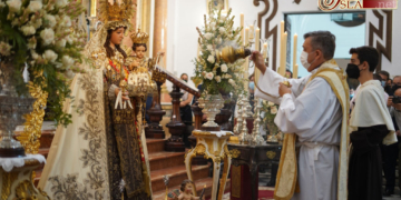 Una Función conmemoró el 70 aniversario de la Coronación de la Virgen del Carmen