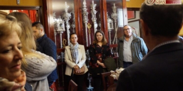 Pastora, Medinaceli y Ecce-Homo repiten como destinos de las rutas cofrades del Ayuntamiento