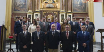La nueva Junta de Gobierno de la Pastora toma posesión de sus cargos