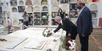 La Hermandad del Carmen rindió homenaje a los carmelitas, Armada y la familia Togores