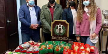 Soledad entre a Cáritas lo recaudado en los cultos de la Santísima Virgen
