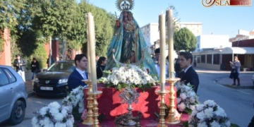 La Virgen de la Oliva saldrá el 8 de diciembre en procesión de alabanzas y no en procesión de tercia
