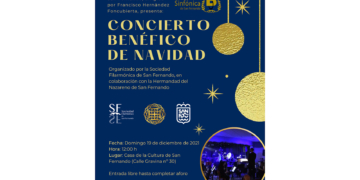 La Sinfónica ofrecerá un concierto benéfico de Navidad en colaboración con la Hermandad del Nazareno