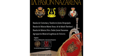 Cuatro bandas participarán del IX certamen benéfico ‘Pasión Nazarena’