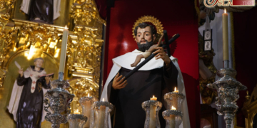 La Iglesia del Carmen acoge desde ayer el Triduo a San Juan de la Cruz
