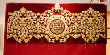 El Taller Virgen del Carmen retomará el bordado del palio de Dolores de Nazareno