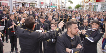 La Banda del Nazareno tocará los próximos cuatro años tras la Virgen de la Luz de Jerez