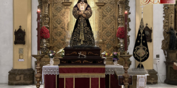 Jesús Cautivo y Rescatado será trasladado el domingo a su altar de Quinario