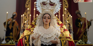La Virgen de las Penas en veneración como antesala de los cultos cuaresmales