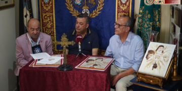 Una obra de Antonio Alías anuncia el Corpus Chico de la Pastora