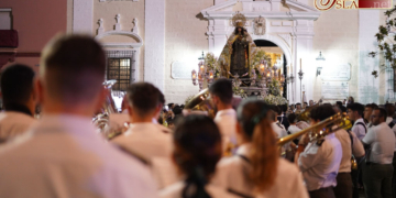 La Patrona regresó al Carmen tras participar en la procesión del Corpus
