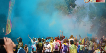 Cerca de 400 participantes en la carrera solidaria del color del Huerto