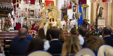 Función y veneración a la Patrona en el día de su festividad