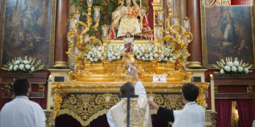 La Función a la Divina Pastora anticipa la procesión de esta tarde