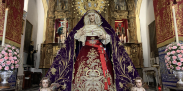 San José Artesano acompañará a la Virgen del Traspaso en la madrugada del Viernes Santo en Jerez