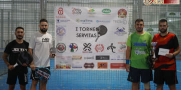 Éxito de participación en el I torneo de pádel de Servitas