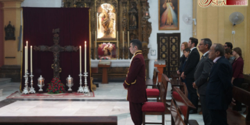 En el Nazareno también se celebró con una eucaristía la Exaltación de la Cruz