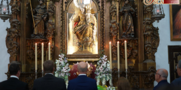 Eucaristía en la JCC para honrar a su Patrona la Virgen del Rosario