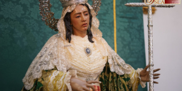 Santa Elena en Besamano en el XVI aniversario de su bendición
