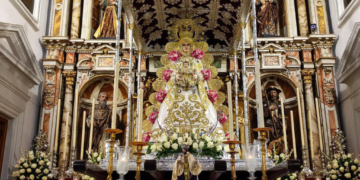 Hoy comienza el Triduo a la Virgen del Rocío de Cádiz previo a su procesión