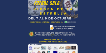 Cristo Rey organiza el I torneo de fútbol sala ‘Virgen de la Estrella’
