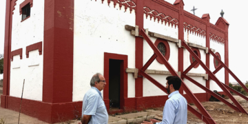 El arquitecto de la diócesis conoce sobre el terreno los trabajos para recuperar la Ermita del Cerro