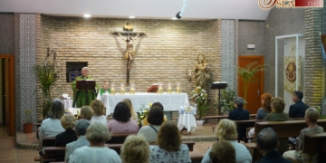 Monseñor Zornoza presidió la eucaristía por el VI aniversario de la Capilla de Adoración Perpetua