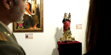 Inaugurada la exposición sobre el V centenario del Patronazgo de Santa Bárbara sobre el Arma de Artillería