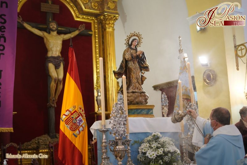 Eucaristía para conmemorar a la Titular de la parroquia en La Casería