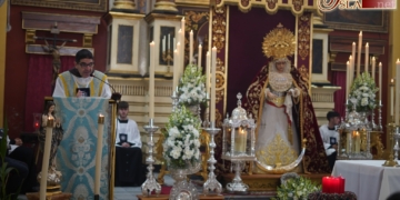 Función y besamano a la Virgen de la Piedad para finalizar los cultos en su honor