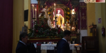 Eucaristía y procesión claustral con el Niño de San José para celebrar la festividad de la Sagrada Familia