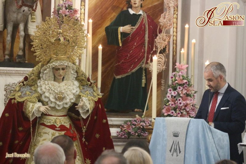 David Puerto Román exaltó a la Virgen del Amparo de Cádiz
