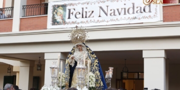 La Virgen de la Encarnación de San Benito volvió a visitar a las Hermanitas de los Pobres