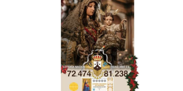 La terminación del segundo premio deja un buen pellizco en la Hermandad del Carmen
