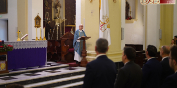 Una misa solemne conmemoró el Dogma Inmaculista en la Caridad