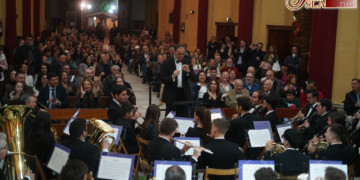 Lleno rotundo en el concierto de Navidad de Agripino Lozano en la Iglesia Mayor