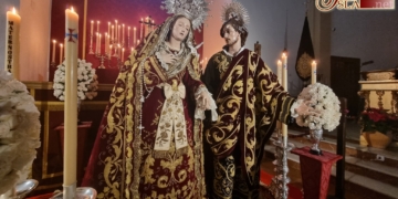 Así es la Virgen de la Trinidad y San Juan para Humildad y Paciencia de Jerez