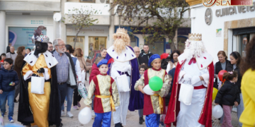 Los Reyes Magos visitaron a los más pequeños en el Nazareno