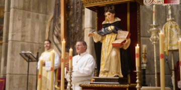 Una Función dio inicio a los actos en Afligidos por la festividad de Santo Tomás de Aquino