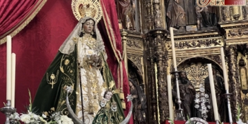 Los asidonenses celebran hasta el día 31 la Novena a la Virgen de la Paz