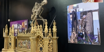 El misterio alegórico de personajes del cortejo del Santo Entierro de Alcalá de Guadaira expuesto en ‘Sacro Misterio’