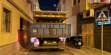 La mesa del palio de Lágrimas se trasladó para el inicio de los ensayos