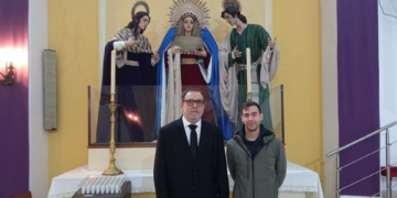 La Banda de Música Gailín de Puerto Serrano acompañará a la Virgen de las Penas en la vuelta de la Magna