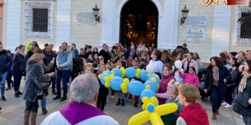 Oración en el Carmen de los más jóvenes por la paz en Ucrania