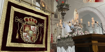 El viento de Levante obligó a suspender la procesión de la Virgen de Lourdes en Puerto Real
