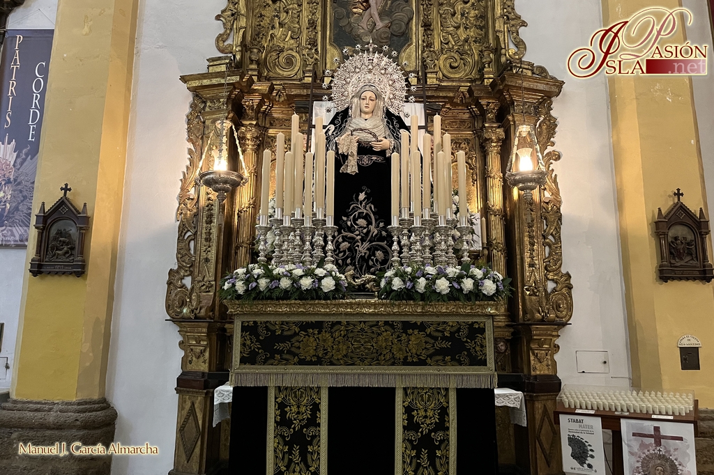 La Virgen del Rocío se retira mañana de su altar y volverá en Nochebuena