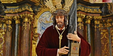 La gaditana Archicofradía de la Merced finaliza hoy los cultos al Nazareno de la Obediencia