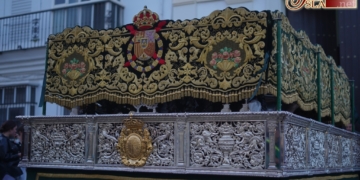 Los pasos de Expiración y Esperanza ya en la Castrense a la espera del Jueves Santo
